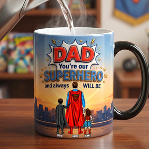 Best Dad Ever Magic Mug - Personalized Gifts For Dad 01NATN060526-Homacus