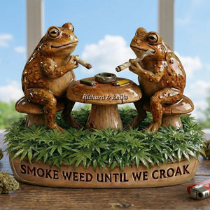 Stoner Soulmates Acrylic Plaque - Personalized Gifts For Smoking Lovers Plaque 02TOQN270126-Homacus
