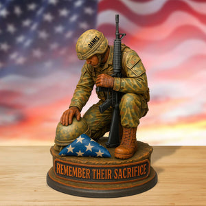 Remember Sacrifice Acrylic Plaque Personalized Gifts For Veteran 05TOTN300525-Homacus