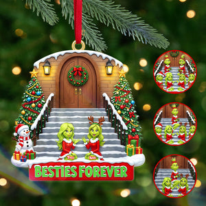Personalized Gifts For Bestie, Christmas Acrylic Ornament 01tomg190925-Homacus