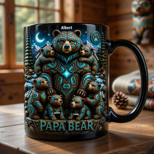 Native Bear Magic Mug - Personalized Gifts For Dads 04naqn210526-Homacus