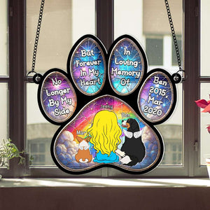Personalized Gifts For Dog Lover Window Hanging Suncatcher Ornament 02XQMH270325HG-Homacus