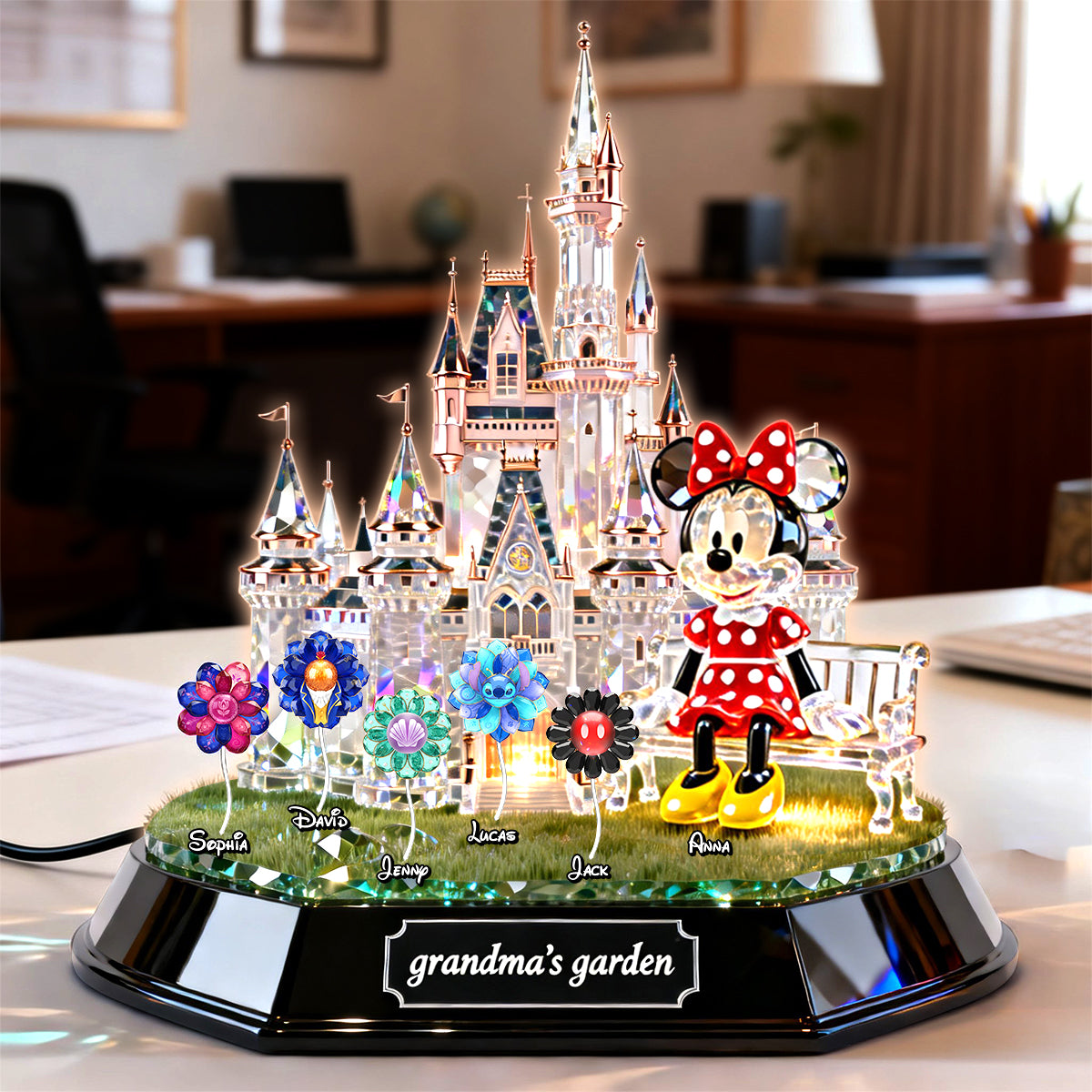 Grandma’s Garden Flower Light Box – Personalized Gifts For Grandma 02ohtn270226-Homacus