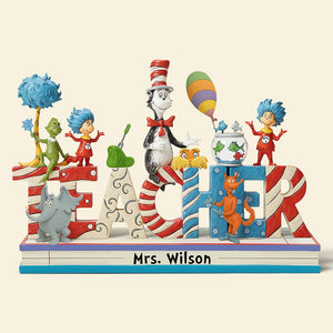Cute & Playful Characters From Children's Books Acrylic Plaque - Personalized Gifts For Teacher 02qhqn130525-Homacus