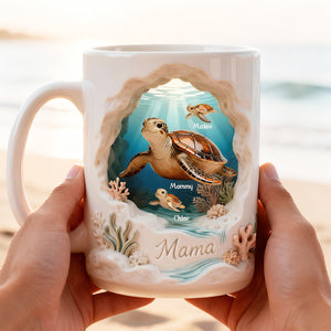 Sea Turtle Coffee Mug - Personalized Gifts For Mother 04todt090226-Homacus