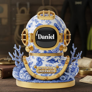 Dive Into Adventure Acrylic Plaque - Personalized Christmas Gifts For Scuba Divers 03PGLU200925-Homacus