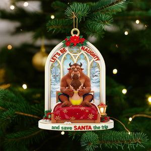Personalized Funny Gifts For Couple Christmas Ornament 03natn110925-Homacus