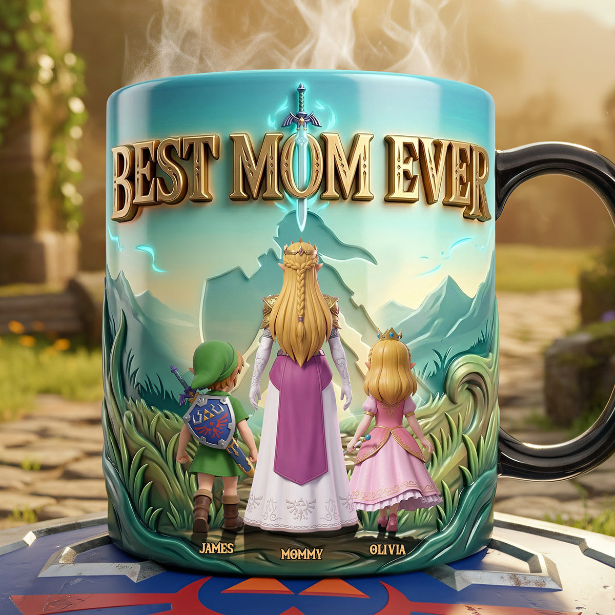 Best Mom Magic Coffee Mug - Personalized Gifts For Mother's Day 02nata080426-Homacus