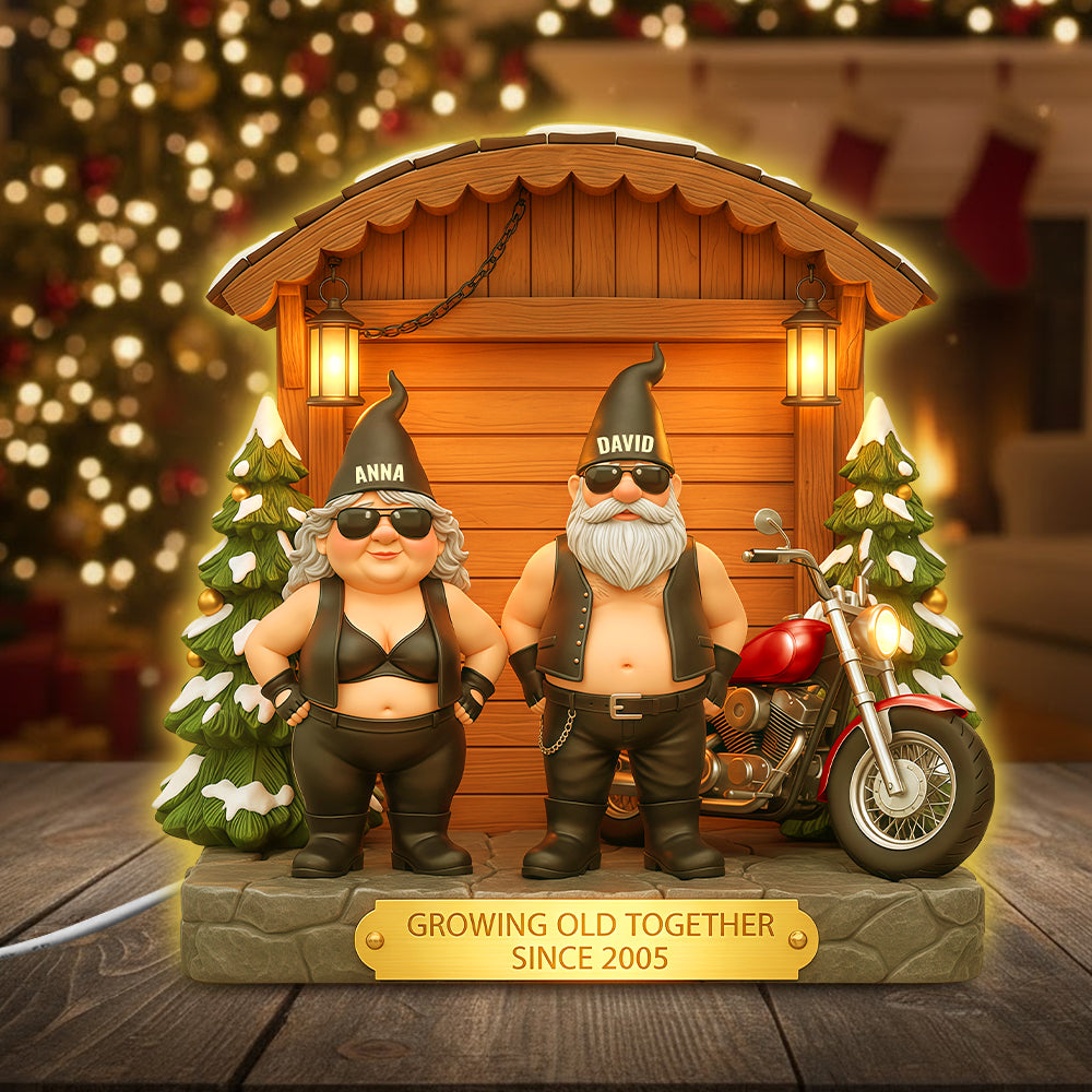 Personalized Gifts For Biker Couple Acrylic Light Box 03ohtn291025-Homacus