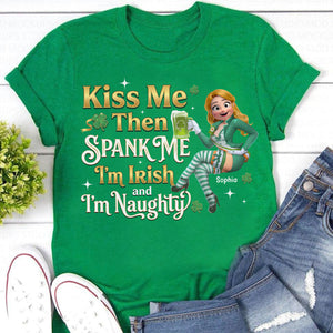 St. Patrick’s Day Drinking Shirt – Personalized Gifts For Women 02huqn151225-Homacus