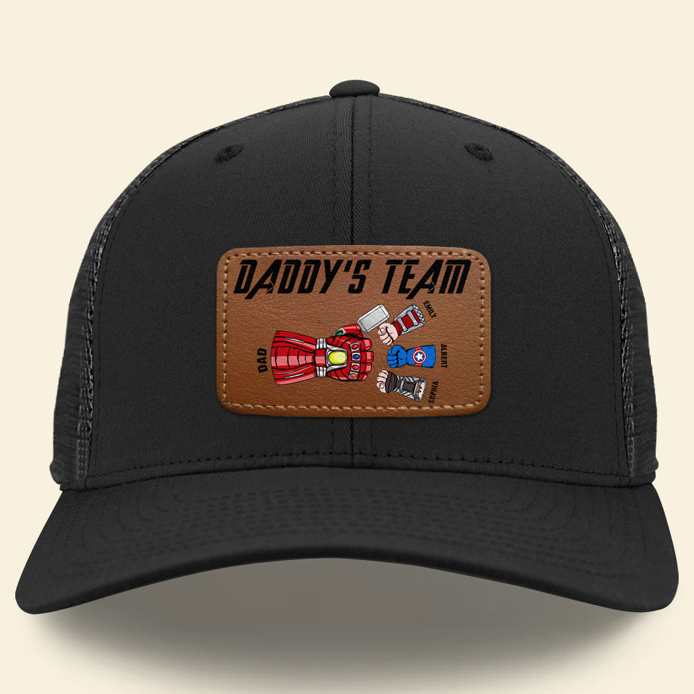 Hero Dad Trucker Hat - Personalized Gifts For Father 02ACQN210524HA-Homacus