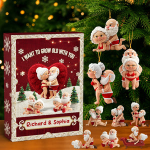 Naughty Couple Blind Box - Personalized Gifts For Old Couple Christmas Advent Calendar Blind Box 02OHQN211025-Homacus