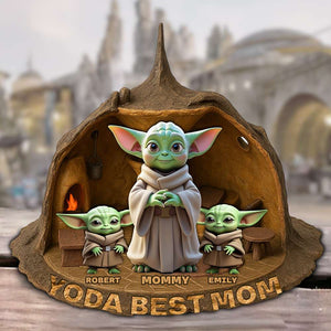 Personalized Gifts For Mom Plaque Warrior Mom-Homacus