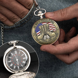 Proud To Have Served Pocket Watch - Personalized Gifts For Veteran 04qhqn110625-Homacus