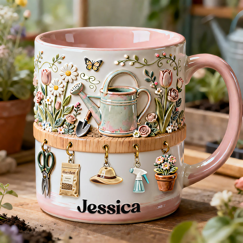 Gardening Coffee Accent Mug - Personalized Gifts For Garden Lovers 01pata261225-Homacus