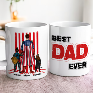 Personalized Gifts For Dad Coffee Mug Supes Dad 02TOPU120425HG-Homacus