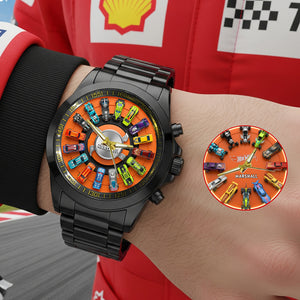 Speed Racer Men's Watch - Personalized Gifts For Car Lovers 01namg290725-Homacus