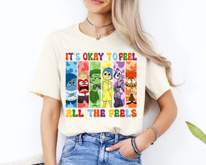 It's Okay To Feel All The Feels, Autism Awareness Shirt 20acxx050824-Homacus