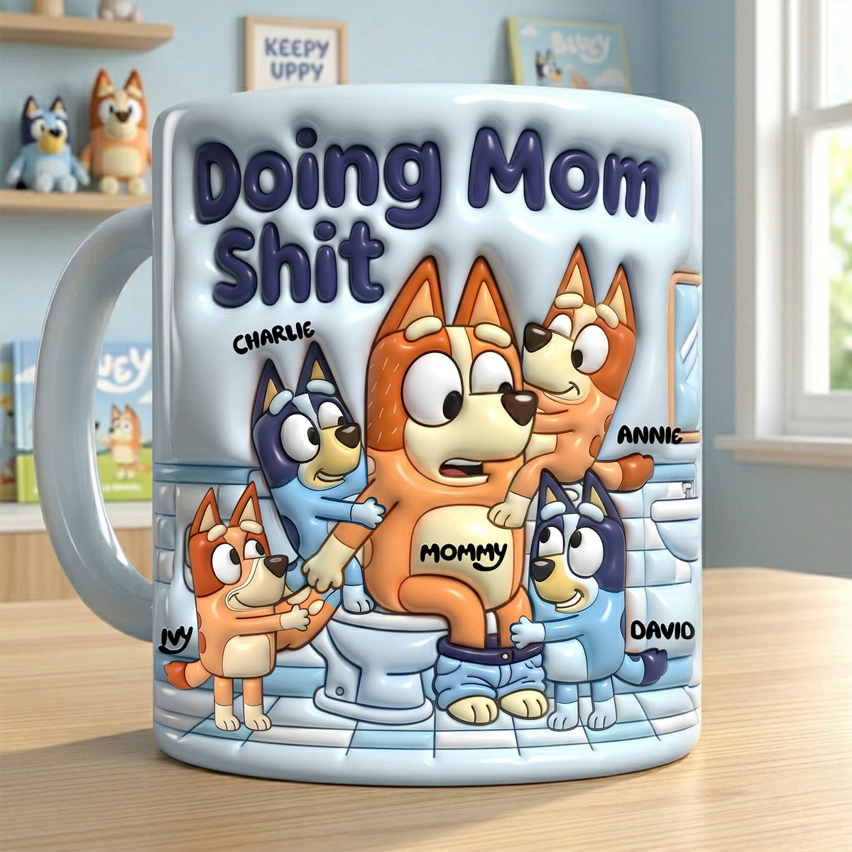 Never Alone Even Here Coffee Mug - Personalized Gifts For Mom 01NALU160426-Homacus