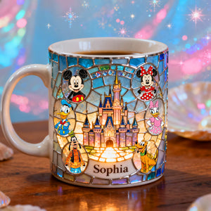 Personalized Enchanted Castle Coffee Mug 01HYTN070126-Homacus