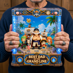Dad’s Adventure Crew Acrylic Plaque - Personalized Gift For Dads 05TOQN180526-Homacus