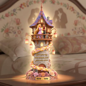 Fairy Tale Couple Acrylic Light Box - Personalized Gifts For Couple 06kiqn011225-Homacus