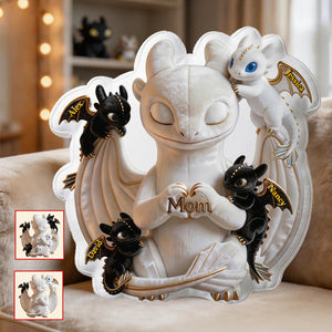 Cute Fantasy Creatures Pillow – Personalized Gifts For Mom 02tgmg130326-Homacus