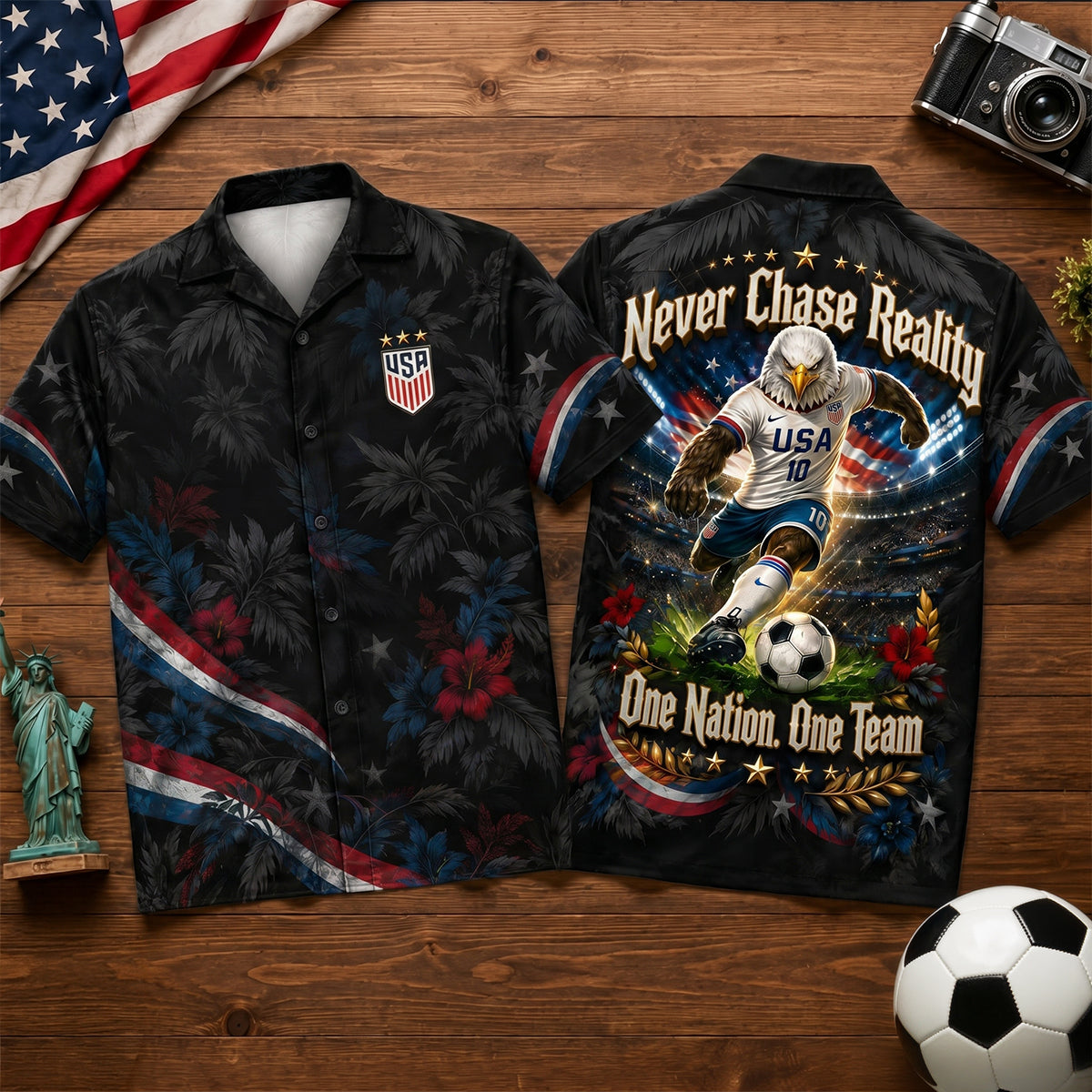 Proud American Hawaiian Shirt - Gifts For Sport Lovers 04todh290526-Homacus