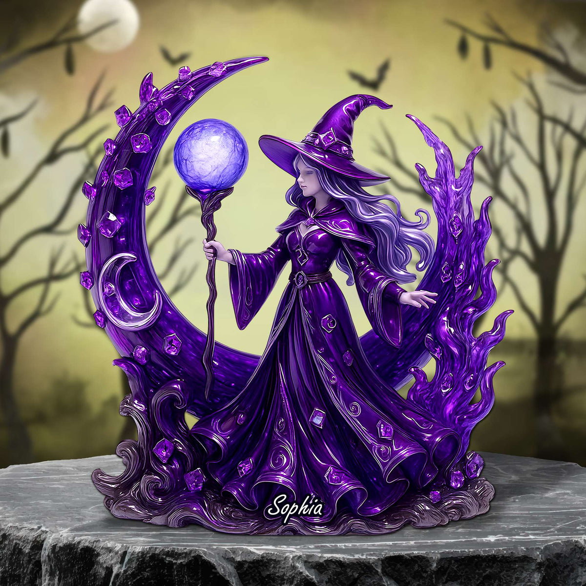 Witch Acrylic Plaque - Personalized Gifts For Witch Lover 04OHTN080525-Homacus