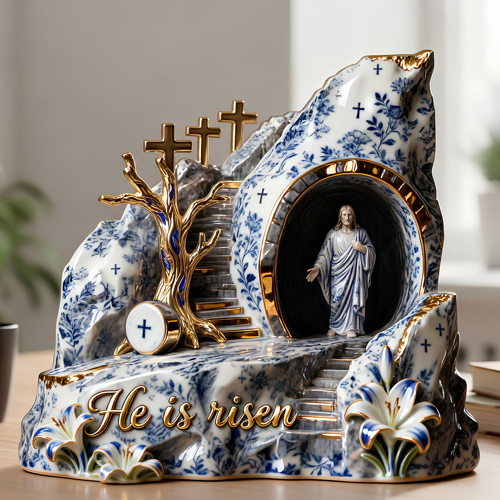 Sacred Jesus Christ Resurrection Plaque, Easter Gifts For Christians 02qhdt070326