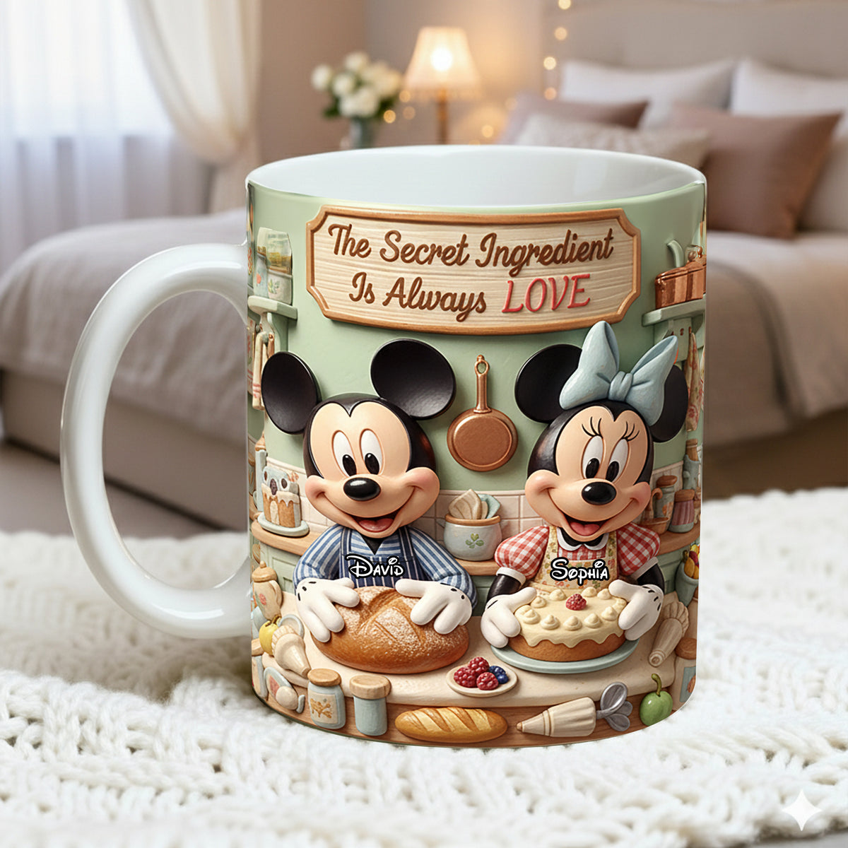 Sweet Baking Coffee Mug - Personalized Gifts For Couples 03PALU251125-Homacus