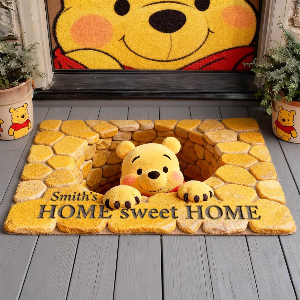 Home Sweet Home Doormat Personalized Gifts For Family 01tgtn020226-Homacus