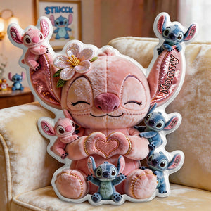 Little Alien Love Pillow - Personalized Gifts For Mom 04TADT160326-Homacus