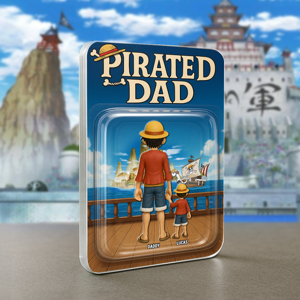 Pirated Dad Plaque Personalized Gifts For Dad 01katn290425-Homacus