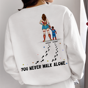 Personalized Gifts For Mom Shirt You Never Walk Alone 03acpu210425pa-Homacus