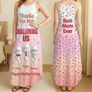 Best Mom Ever Suspender Maxi Dress - Personalized Gifts For Moms 03nadt190326-Homacus