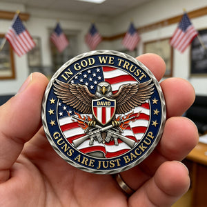 Veteran Printed Metal Coin - Personalized Gifts For Veteran 05natn030326-Homacus