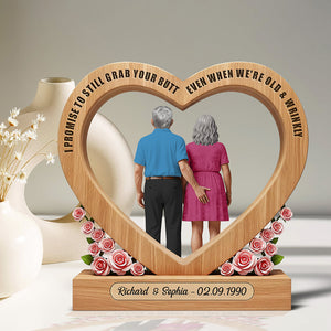 Old Couple Acrylic Plaque - Personalized Gifts For Couple 04ohqn290525-Homacus