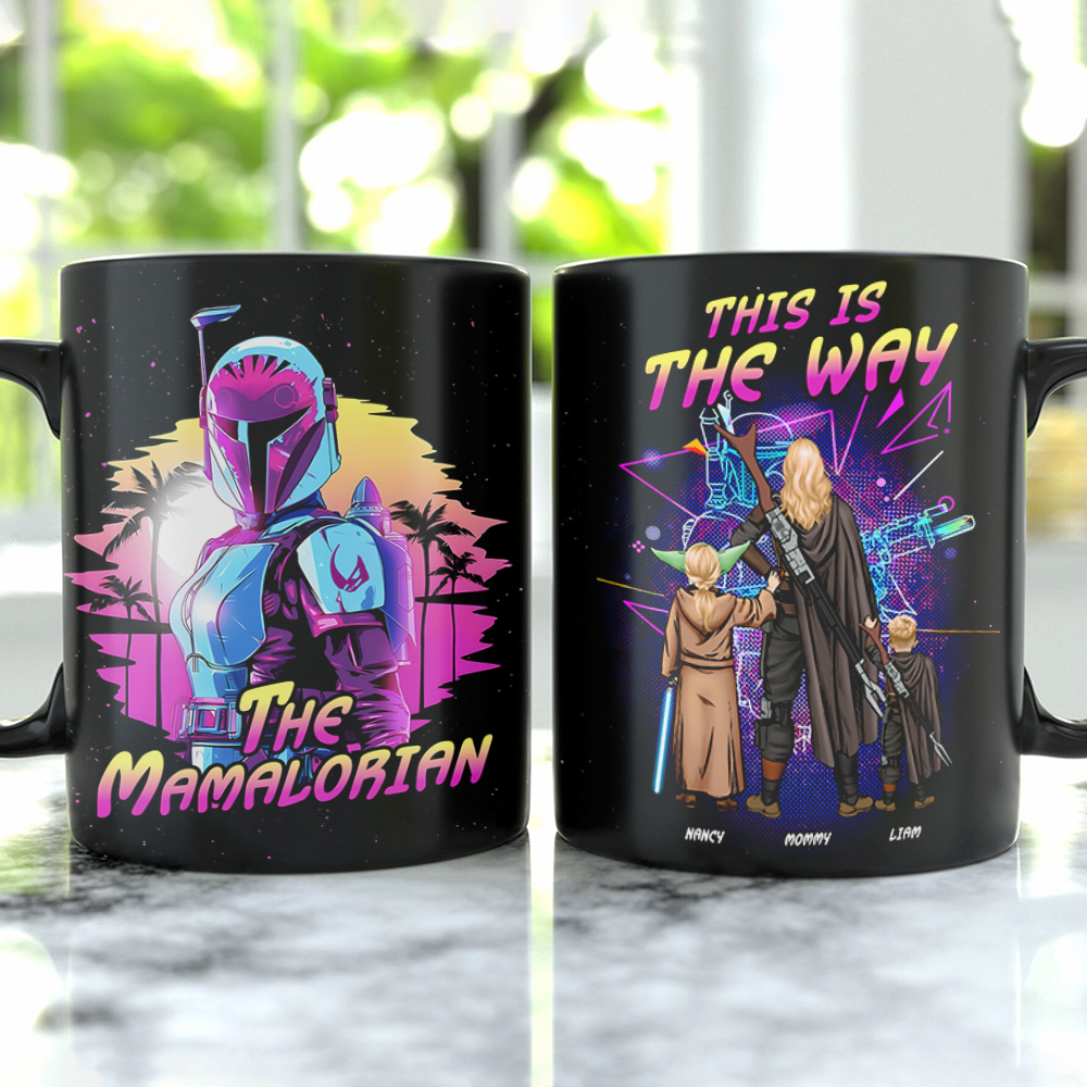 Galaxy Mom Coffee Mug - Personalized Gift For Mom 02QHPU260325HHHG-Homacus