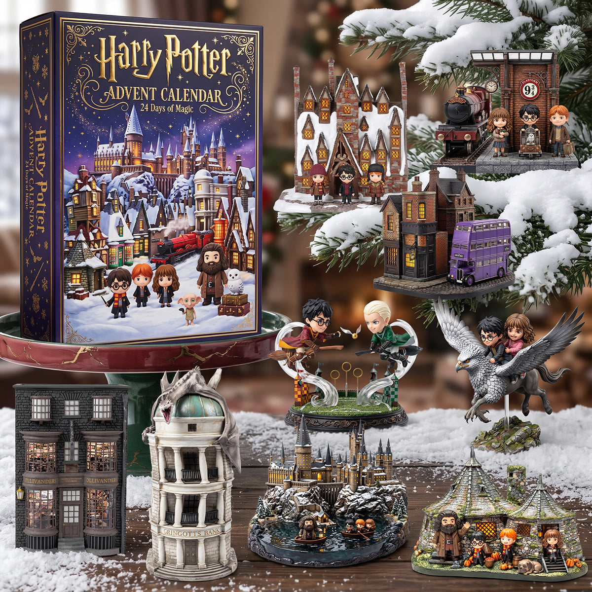 Winter Village Collectible Blind Box - Personalized Gifts For Movie Lovers 02NATA231026-Homacus