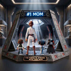 Universe Mom And Kids Acrylic Plaque - Personalized Gifts For Mother's Day 06ohlu060426-Homacus