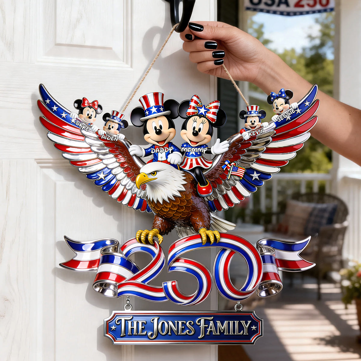 Fun Family On Eagle Wings Acrylic Sign - Personalized Decor Gifts For Family 02qhta020626-Homacus
