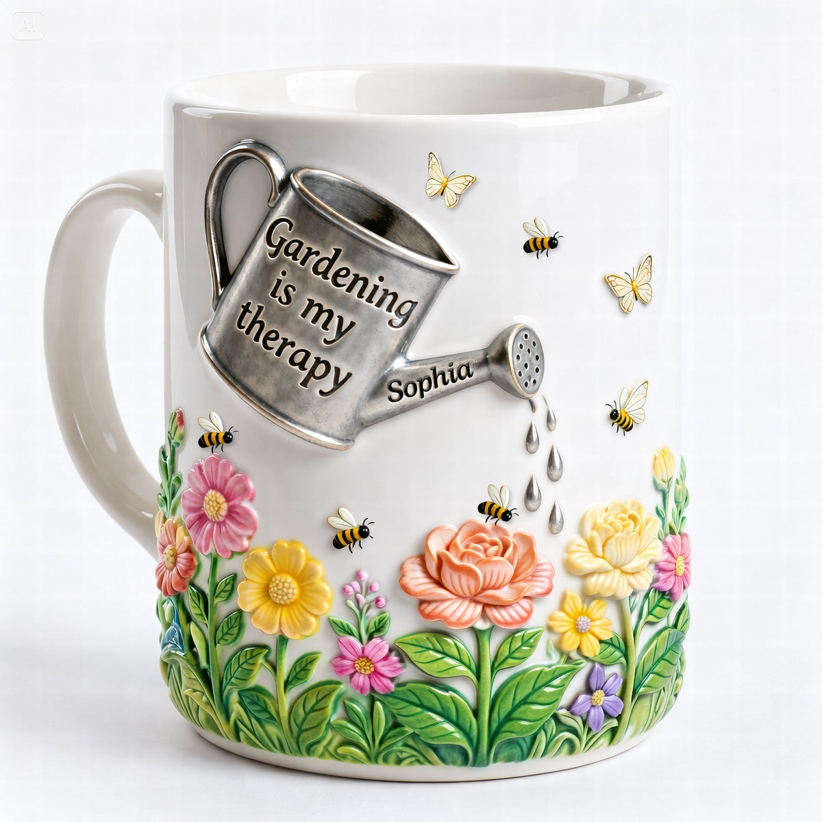 Gardening Therapy Coffee Mug – Personalized Gifts For Garden Lovers 06toqn291225-Homacus