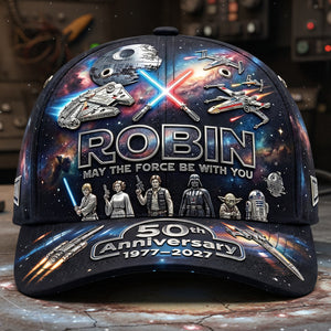 50th Anniversary Cosmic Classic Cap - Personalized Gifts For Cosmic Lovers 03pata100326-Homacus