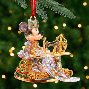 Gemstones Sewing Christmas Ornament Personalized Gifts For Sewing Lovers 02TGMG030925-Homacus