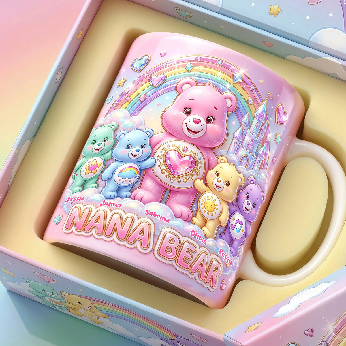 Colorful Cubs Crew Coffee Mug - Personalized Gifts For Mother's Day Coffee Mug 04NATA070426-Homacus