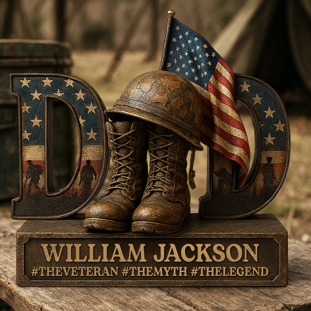 Dad, The Legend – Personalized Christmas Gifts For A True Warrior 02xqdt170425-Homacus