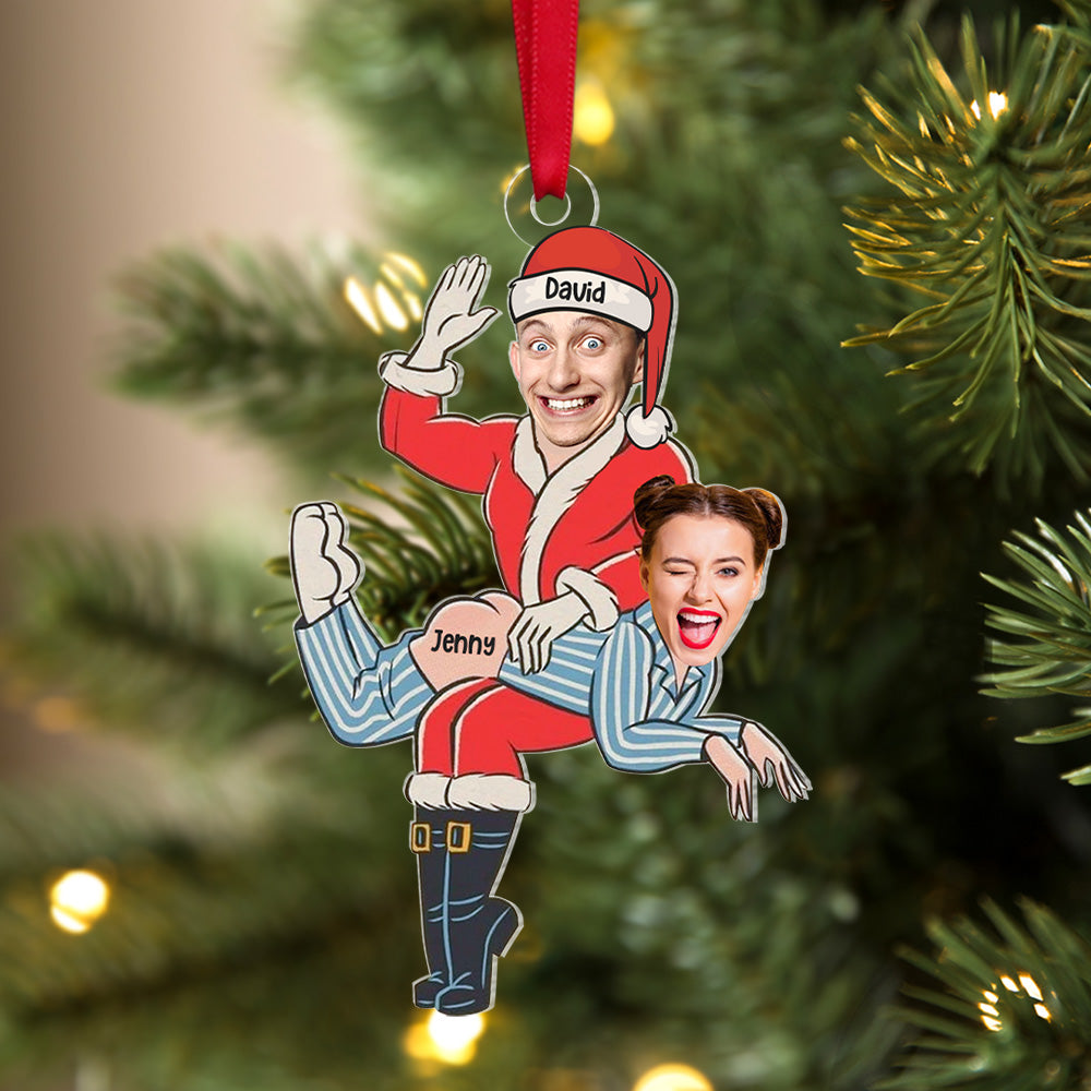 Custom Photo Gifts For Couple Christmas Ornament 05ohtn141024-Homacus