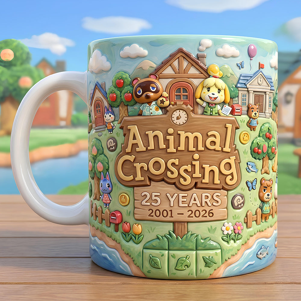 Cute Nostalgic Anniversary Coffee Mug - Personalized Gifts 01qhdt100226-Homacus
