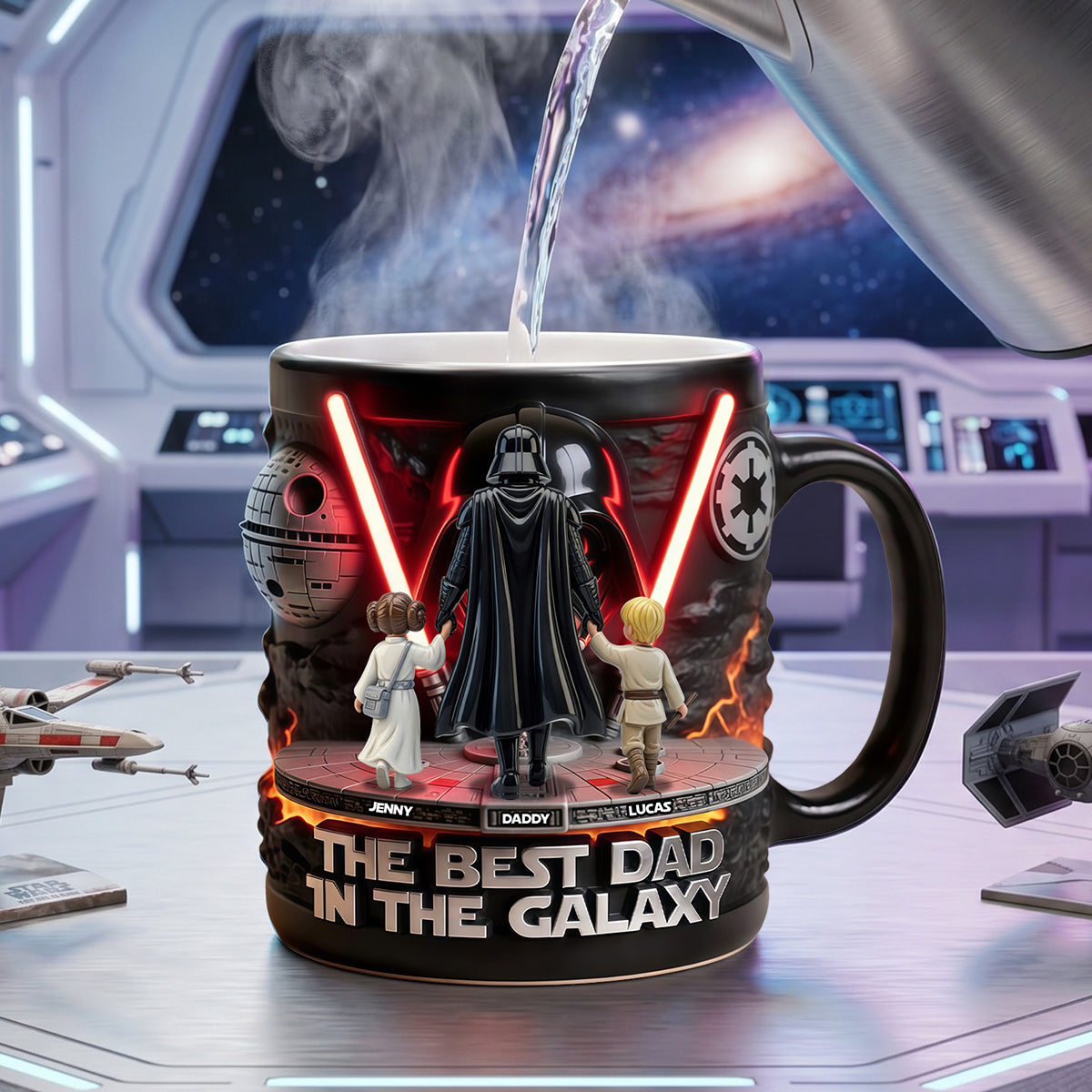 Best Dad Ever Magic Mug - Personalized Gifts For Dad 04tytn160426-Homacus